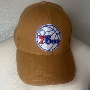 NBA 76ers Velcro baseball cap